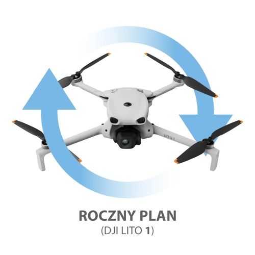 Roczny plan DJI Care Refresh dla drona DJI Lito 1
