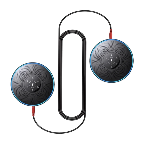 Zestaw EMEET OfficeCore M220: dwa głośniki M2 połączone kablem Daisy Chain