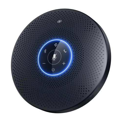 EMEET OfficeCore M2 Max pod kątem, niebieski pierścień