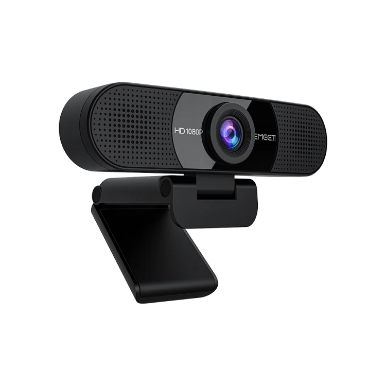 EMEET C960 pod kątem na klipsie