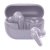 Fioletowe słuchawki JLab Go Pods ANC (Lilac) w otwartym etui