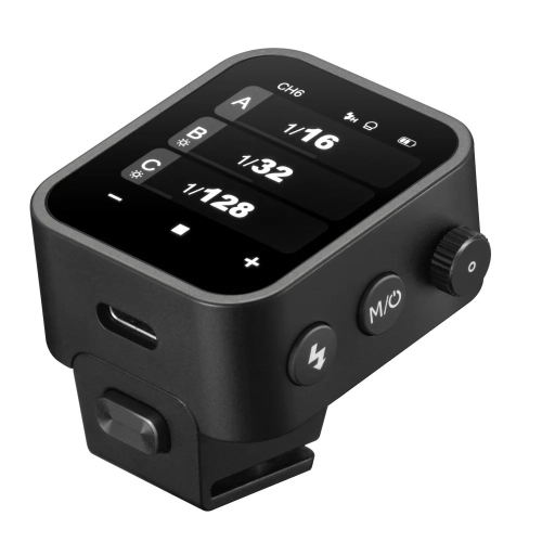 Wyzwalacz radiowy Godox X3 do Nikona z boku z portem USB-C