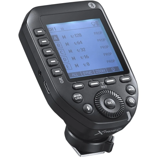 Wyzwalacz radiowy Godox XProII do Canon z ekranem LCD z drugiej strony