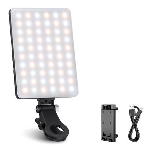 Lampka NEEWER BASICS NL-60AI z klipsem, uchwytem na telefon i kablem