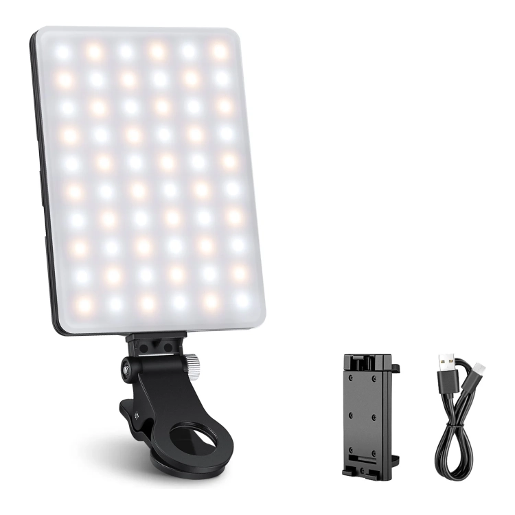 Lampka do selfie NEEWER NL-60AI z uchwytem na telefon i kablem