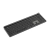 JLab Epic Wireless Keyboard pod kątem, widoczne pokrętło multimediów