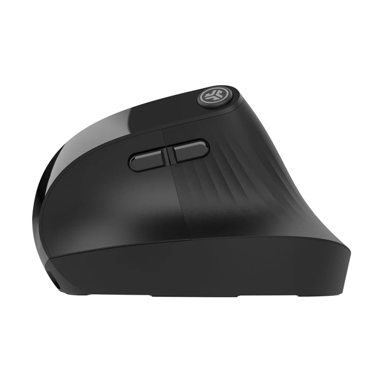JLab JBuds Ergonomic Mouse z boku, przyciski kciuka