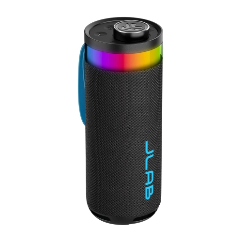 Głośnik Bluetooth JLab Go Party czarny z kolorowym pierścieniem RGB
