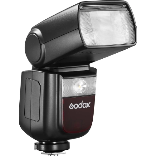 Lampa błyskowa Godox V860III do Fujifilm z przodu pod kątem