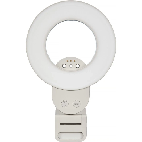 Lampa pierścieniowa Godox LR30Bi z klipsem na wprost