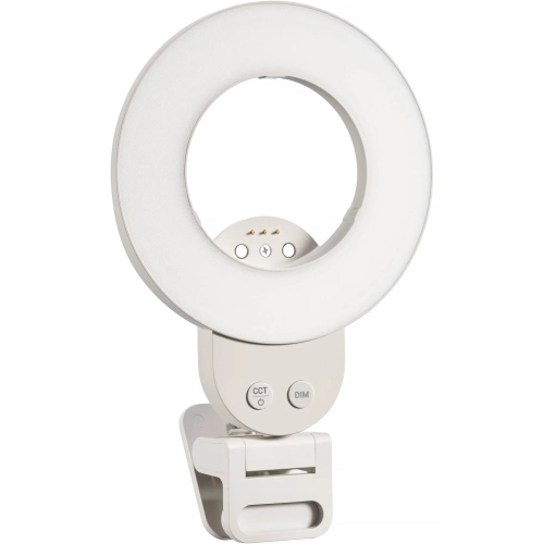 Lampa pierścieniowa Godox LR30Bi z klipsem, widok pod kątem