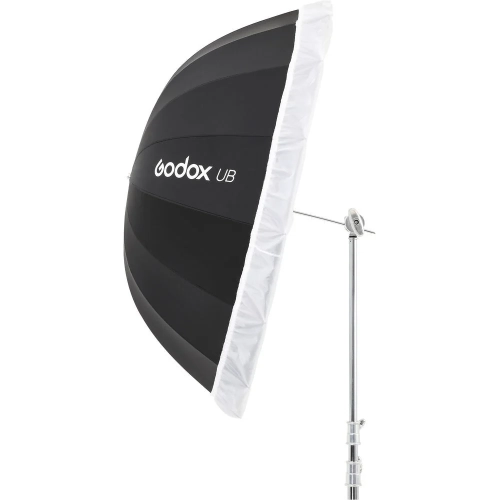 Dyfuzor Godox DPU-130T na parasolce z drugiej strony