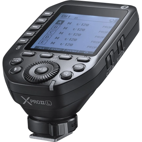 Wyzwalacz radiowy Godox XProII do Leica z ekranem LCD z drugiej strony