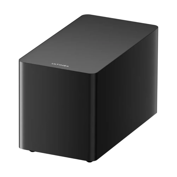 Subwoofer Ultimea Poseidon M60 Boom w czarnej obudowie