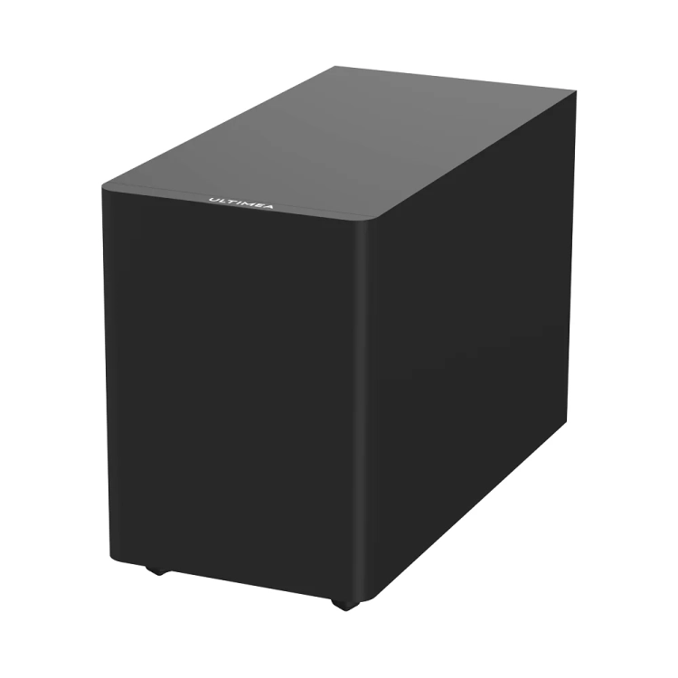 Bezprzewodowy subwoofer Ultimea Poseidon R3T w czarnej obudowie