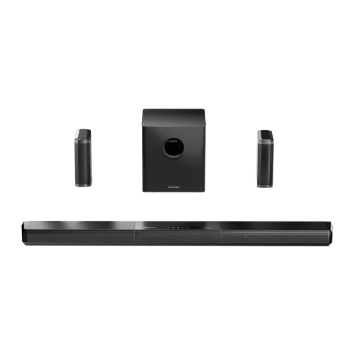 Ultimea Apollo S90 złożony w jedną belkę 107 cm, subwoofer i dwa głośniki tylne