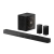 Soundbar Ultimea Skywave X40 z drewnianym subwooferem i dwoma bezprzewodowymi głośnikami tylnymi