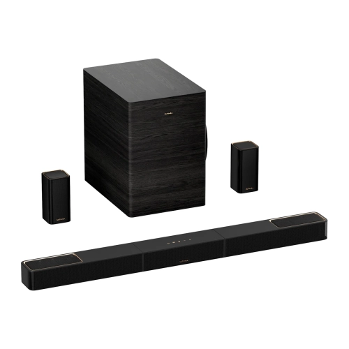 Soundbar Ultimea Skywave X70 z dużym subwooferem 10 cali i dwoma głośnikami tylnymi