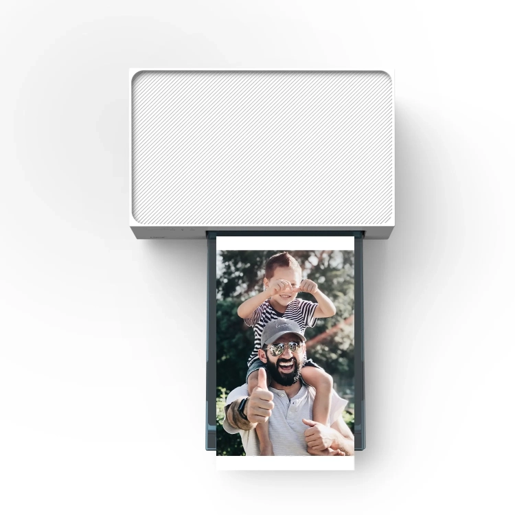 Odbitka 10 × 15 cm z Liene Amber M100 z zestawu, widok z góry