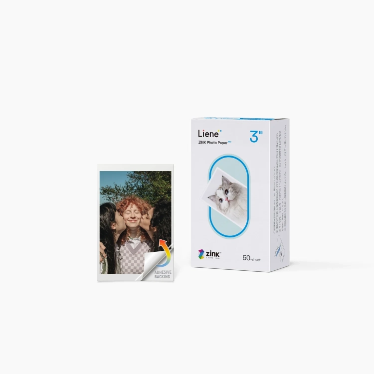 Papier ZINK Liene Pearl 2×3", opakowanie 50 arkuszy z wydrukiem
