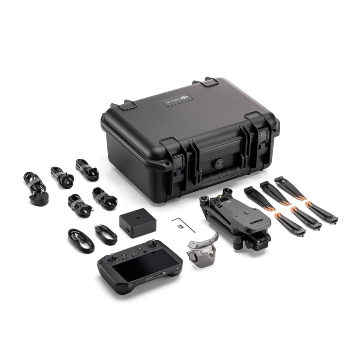 Dron DJI Mavic 3 Enterprise z walizką, kontrolerem i akcesoriami zestawu