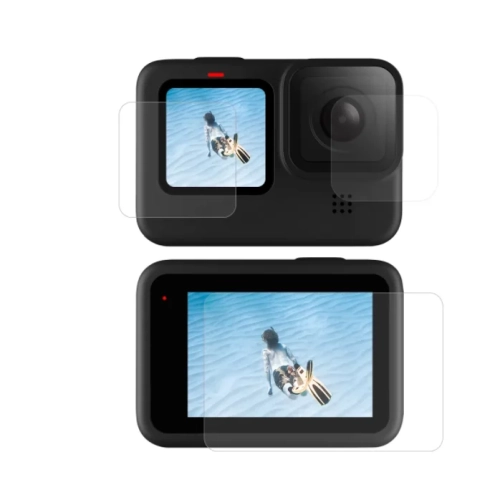 Folie ochronne Telesin na ekrany i obiektyw kamery GoPro HERO