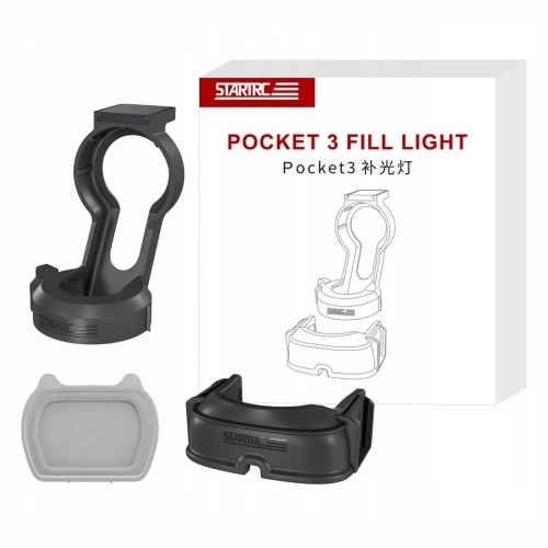Magnetyczna lampka LED STARTRC do DJI Osmo Pocket 3 z uchwytem i pudełkiem