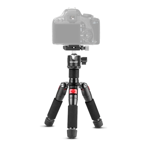 Mini statyw NEEWER M521 z głowicą kulową i aparatem