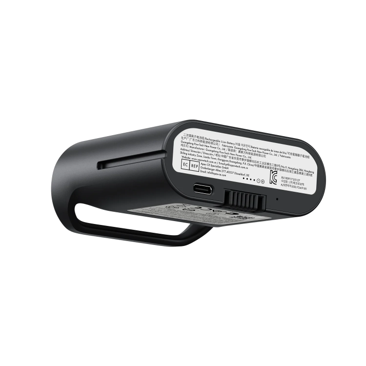 Akumulator LiberNovo Omni Pro grafitowy od spodu z portem USB-C