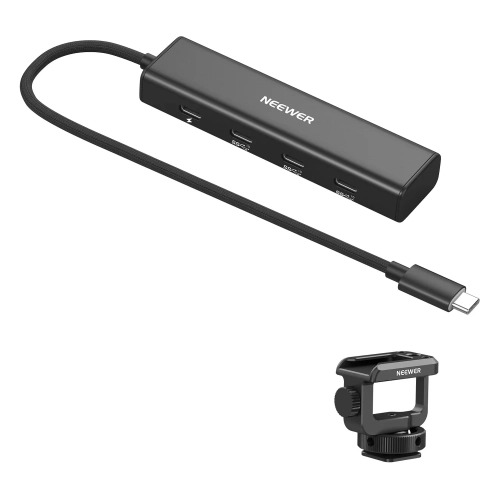 Hub USB-C NEEWER PS020E z adapterem zimnej stopki