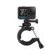 Uchwyt rowerowy GoPro Large Tube Mount z kamerą GoPro