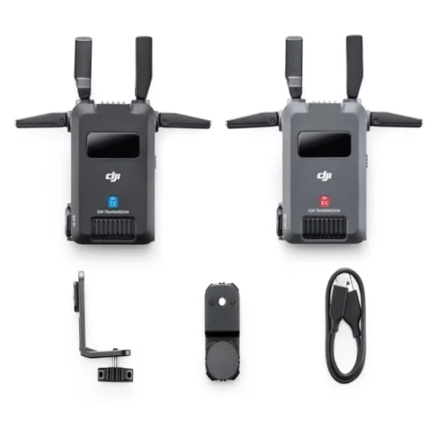 System transmisji obrazu DJI SDR Transmission Combo: nadajnik, odbiornik i akcesoria