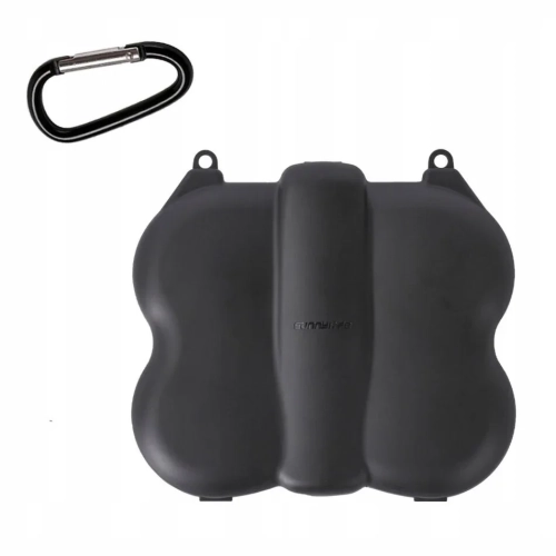 Czarne etui Sunnylife NE2-SN129-D do drona DJI Neo 2 z karabińczykiem