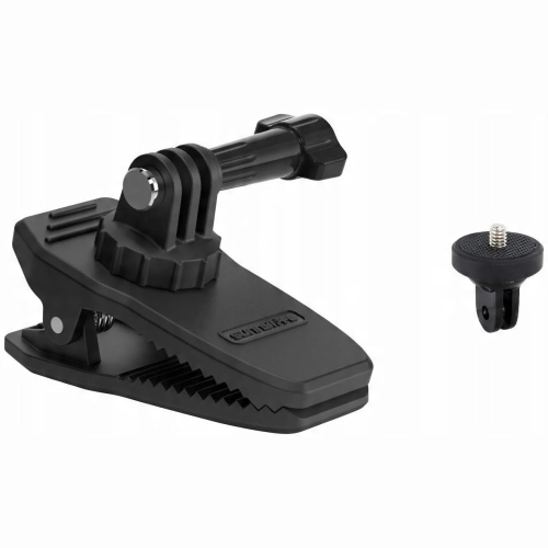 Uchwyt magnetyczny z klipsem i adapterem 1/4 cala do kamer GoPro