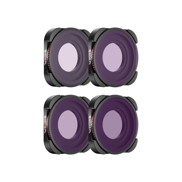 Cztery filtry GoPro Bright Day 4Pack do kamery GoPro HERO13 Black