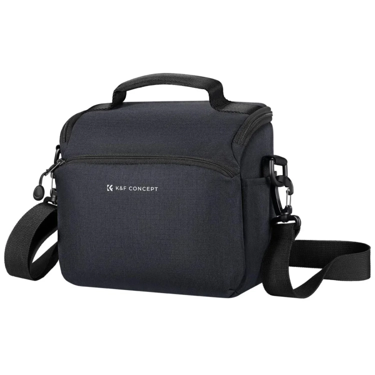 Granatowa torba fotograficzna K&F Concept Camera Sling Bag 5L z paskiem
