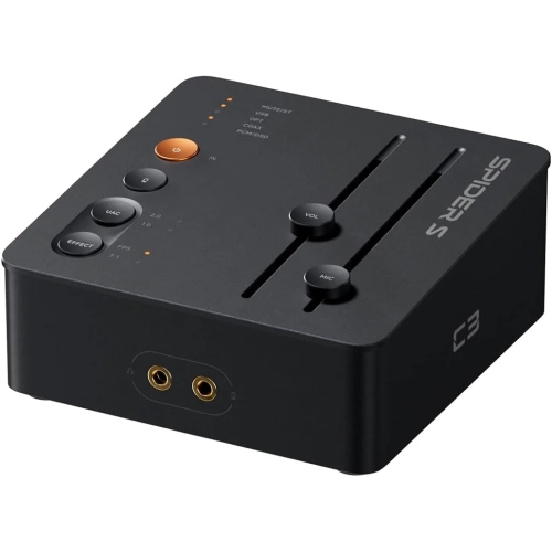 Karta dźwiękowa Fosi Audio C3 StepSense DAC z suwakami i pokrętłami
