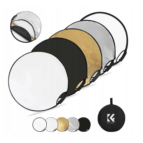 Blenda fotograficzna K&F Concept 5w1 60 cm KF18.0004 z uchwytem i pokrowcem