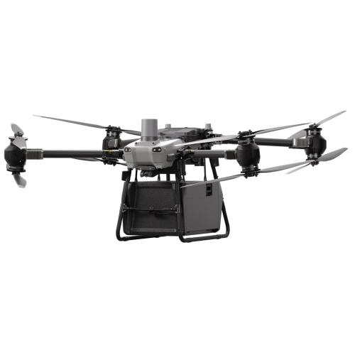 Dron transportowy DJI FlyCart 30 z ładunkiem