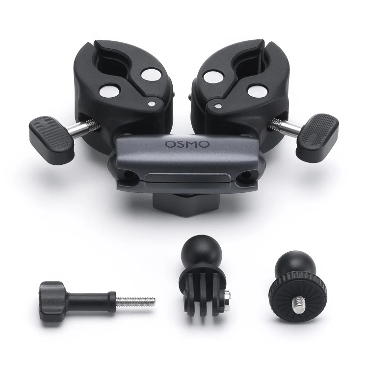 Podwójne wytrzymałe mocowanie zaciskowe DJI Osmo z adapterami