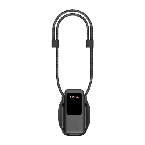 Uchwyt magnetyczny na szyję SJCAM C300 z plecioną linką i klipsem z logo SJCAM