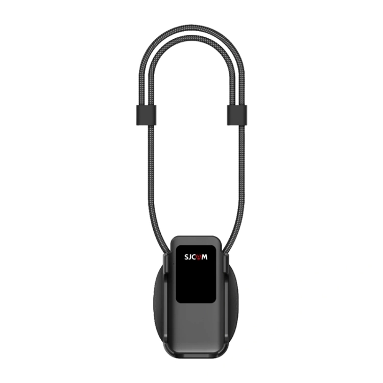 Uchwyt magnetyczny na szyję SJCAM C300 z plecioną linką i klipsem z logo SJCAM