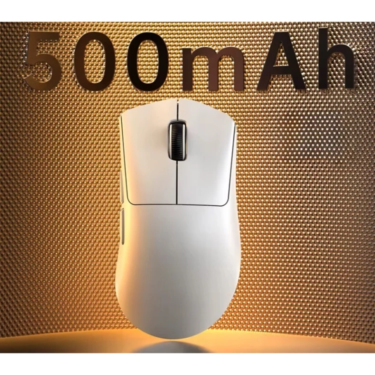 Akumulator 500 mAh w białej myszy Attack Shark V8