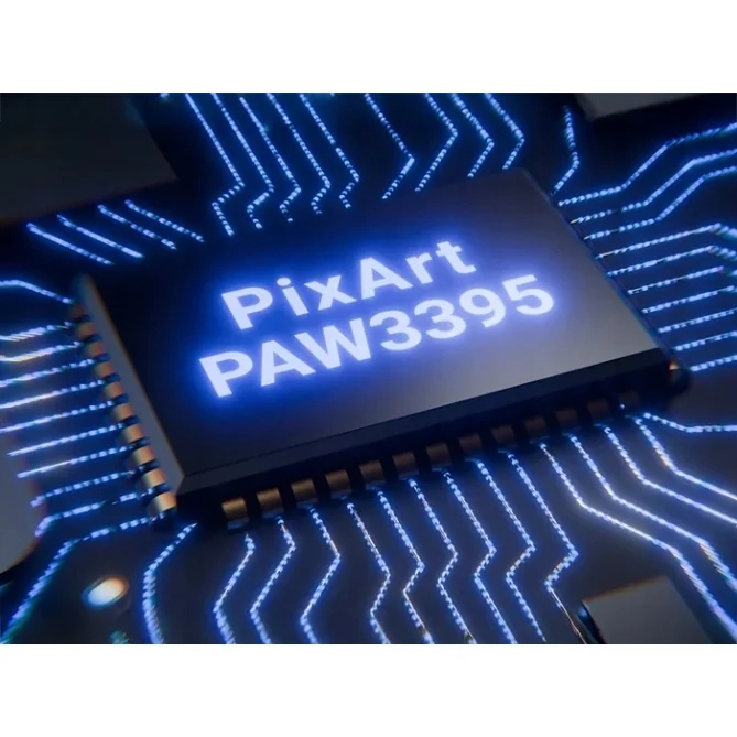 Układ PixArt PAW3395 używany w myszy Attack Shark X3