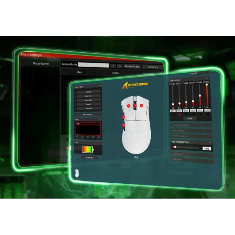 Program Attack Shark do konfiguracji myszy V3