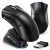 Czarna Attack Shark V3 PRO z boku i na stacji