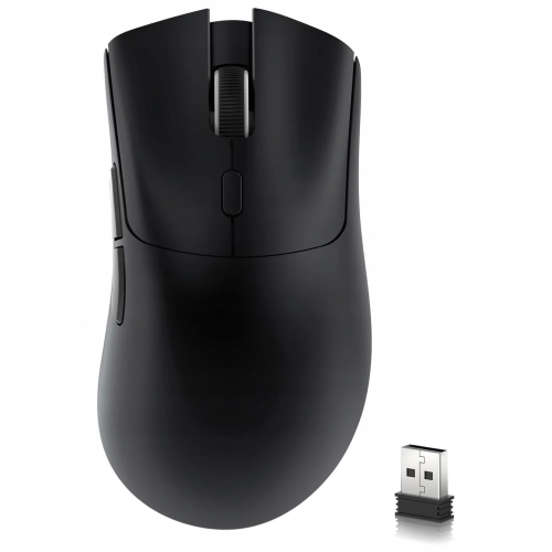 Czarna Attack Shark R1 i odbiornik USB