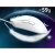 Biała Attack Shark R1 o masie ok. 59 g