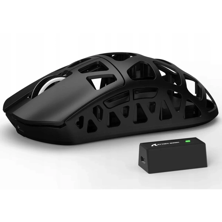 Czarna Attack Shark R3 i odbiornik 8K