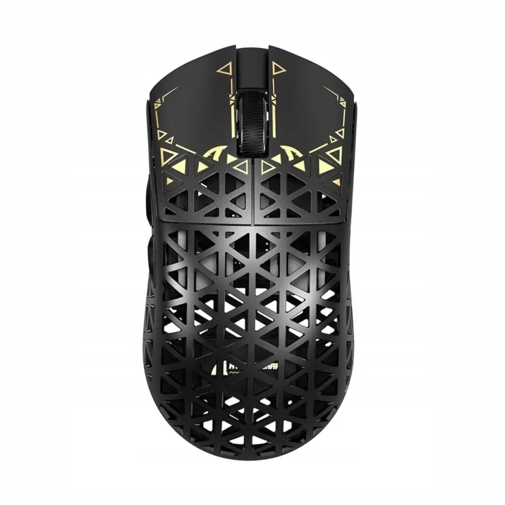 Czarna Attack Shark R5 Ultra z góry